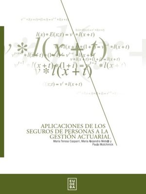 cover image of Aplicaciones de los seguros de personas a la gestión actuarial